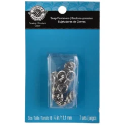 Hot Sale ðŸ›’ 12 Packs: 7 ct. (84 total) Snap Fasteners by Loops & Threads™ ðŸ¤©