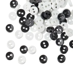 Hot Sale ðŸŽ Favorite Findings™ Mini Buttons, Black & White by Loops & Threads® ðŸ’¯