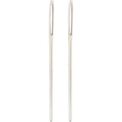 Best deal 🌟 24 Packs: 2 ct. (48 total) Steel Yarn Needles by Loops & Threads™ ðŸ‘