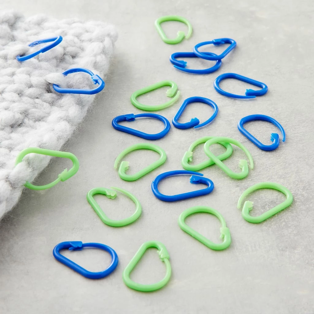 New 🧨 Loops & Threads® Carabiner Stitch Markers, 20ct. 🛒 2 New 🧨 Loops & Threads® Carabiner Stitch Markers, 20ct. 🛒 - Image 2
