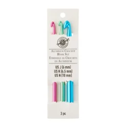Cheapest ðŸ˜€ Aluminum Crochet Hook Set by Loops & Threads®, J/K/N ðŸ¥° -Loops & Threads Store 10181081 30