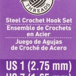 Promo ðŸ‘ Steel Crochet Hook Set by Loops & Threads®, 1/7/10 ðŸŒŸ