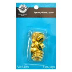 Deals ðŸ‘ 12 Packs: 8 ct. (96 total) Gold Eyelets by Loops & Threads™ ðŸ˜ -Loops & Threads Store 10340574 1