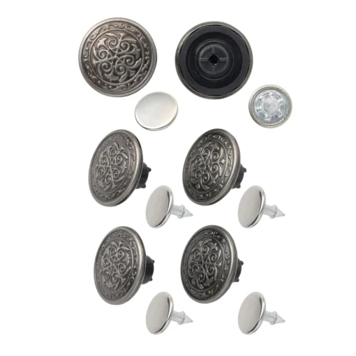 Top 10 🧨 Silver Filigree Jean Buttons by Loops & Threads™ 🥰 1 Top 10 🧨 Silver Filigree Jean Buttons by Loops & Threads™ 🥰 -Loops & Threads Store 10354216 31
