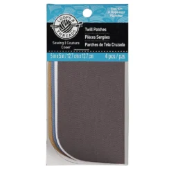 Wholesale âœ¨ 24 Packs: 4 ct. (96 total) Twill Patches by Loops & Threads™ ðŸ§¨