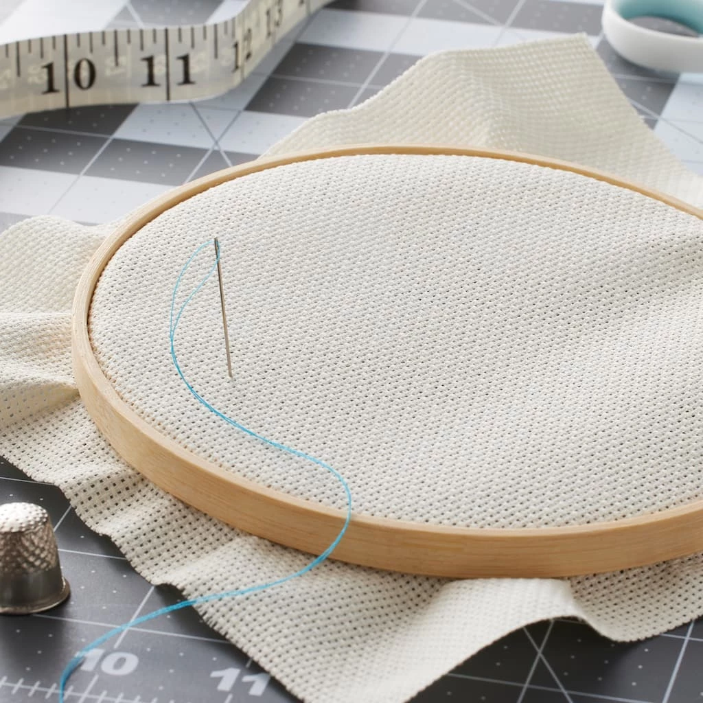 Brand new âœ”ï¸ Loops & Threads™ Aida Cloth Cross Stitch Fabric, 15" x 18" 🌟 2 Brand new âœ”ï¸ Loops & Threads™ Aida Cloth Cross Stitch Fabric, 15" x 18" 🌟 - Image 2