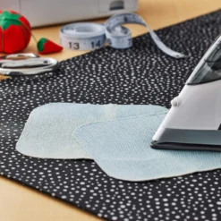 New ðŸ‘ 24 Packs: 2 ct. (48 total) Stonewashed Denim Patches by Loops & Threads™ ðŸ¥° -Loops & Threads Store 10357947 20 1