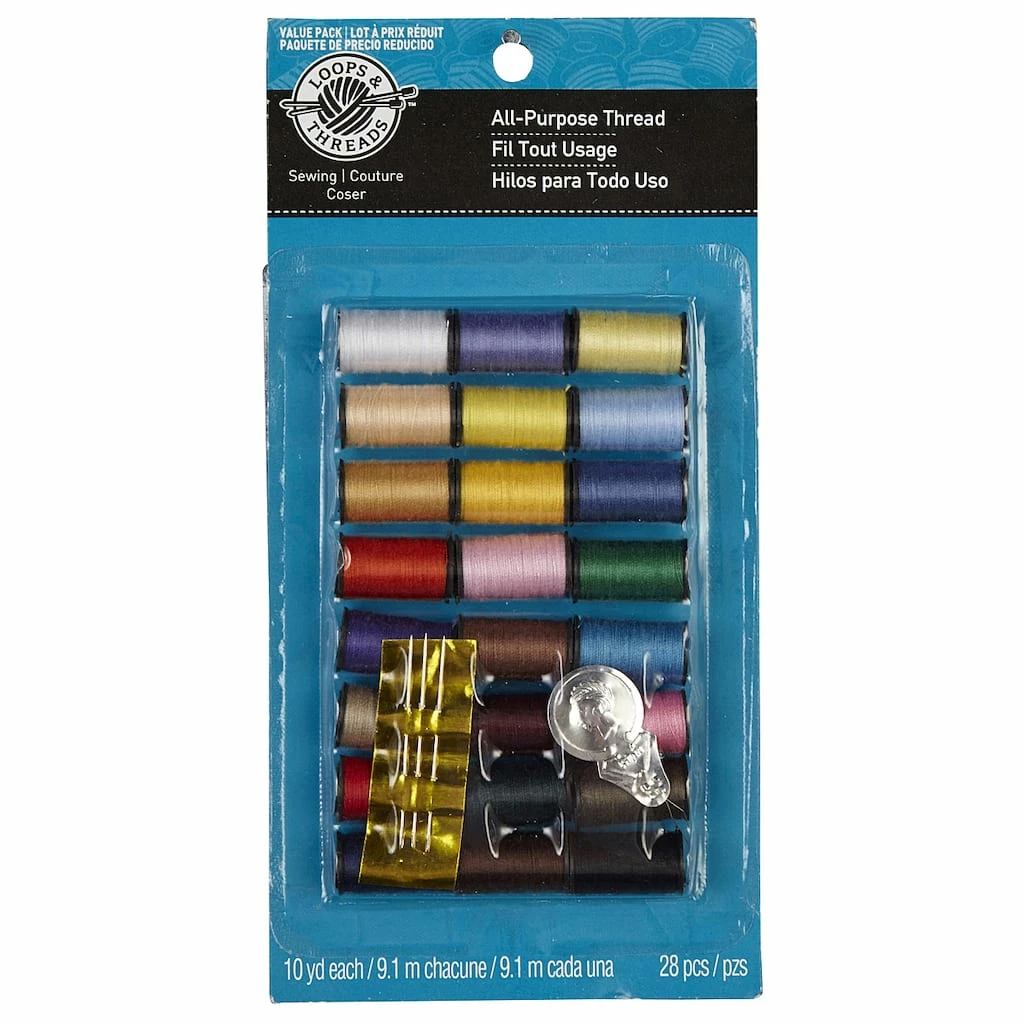 Best Pirce 👠Loops & Threads™ All-Purpose Thread 👠1 Best Pirce 👠Loops & Threads™ All-Purpose Thread ðŸ‘