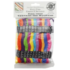 Budget 🧨 Rainbow Craft Cord by Loops & Threads™, 36ct. 🤩 5 Budget 🧨 Rainbow Craft Cord by Loops & Threads™, 36ct. 🤩 -Loops & Threads Store 10377899 1