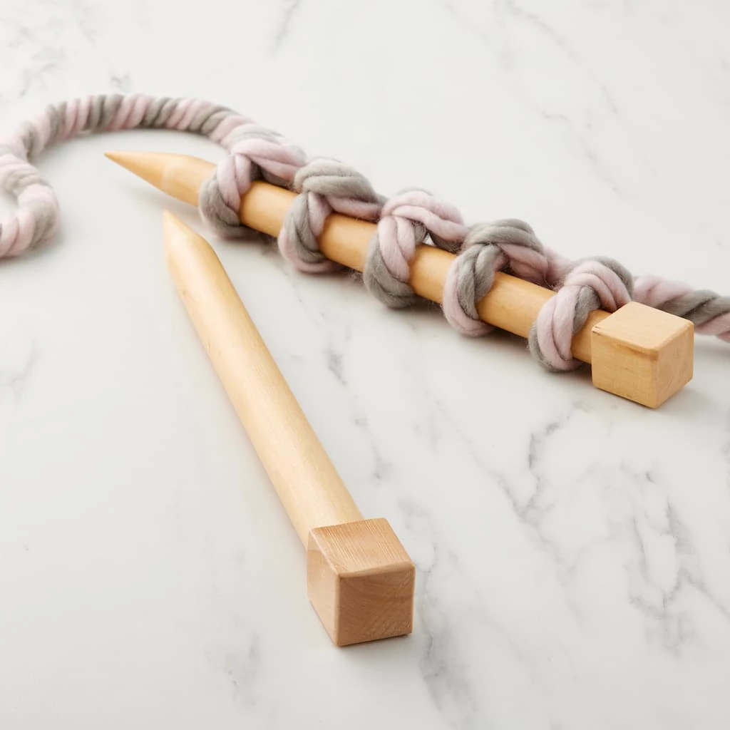 Top 10 🤩 Loops & Threads® Jumbo Wood Knitting Needles 🥰 2 Top 10 🤩 Loops & Threads® Jumbo Wood Knitting Needles 🥰 - Image 2