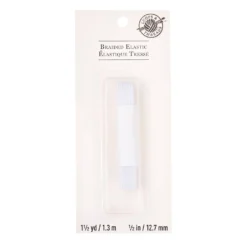 Wholesale âœ”ï¸ 1/2" White Braided Elastic by Loops & Threads™ âœ”ï¸ -Loops & Threads Store 10394243 30