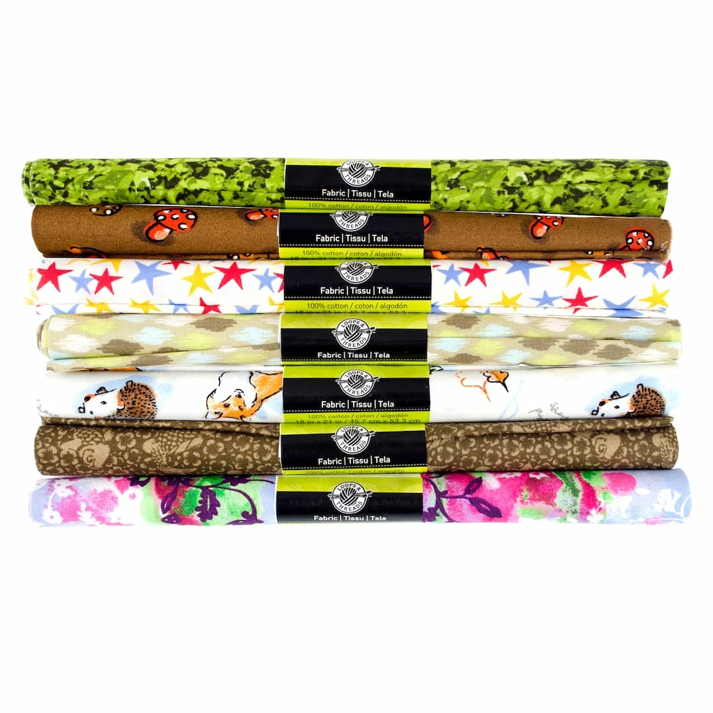 Best deal 🛒 Assorted Multicolored Fabric By Loops & Threads™ âœ”ï¸ 1 Best deal 🛒 Assorted Multicolored Fabric By Loops & Threads™ ✔ï¸