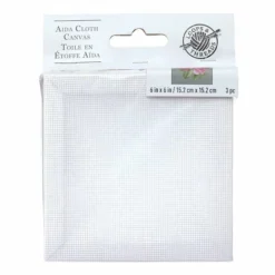 Budget 🛒 Loops & Threads® Aida Cloth Canvas 🌟 7 Budget 🛒 Loops & Threads® Aida Cloth Canvas 🌟 -Loops & Threads Store 10417847 30