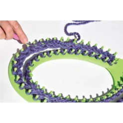 Wholesale â¤ï¸ Knit Quick™ Infinity Loom by Loops & Threads™ ðŸ˜€ -Loops & Threads Store 10432233 5