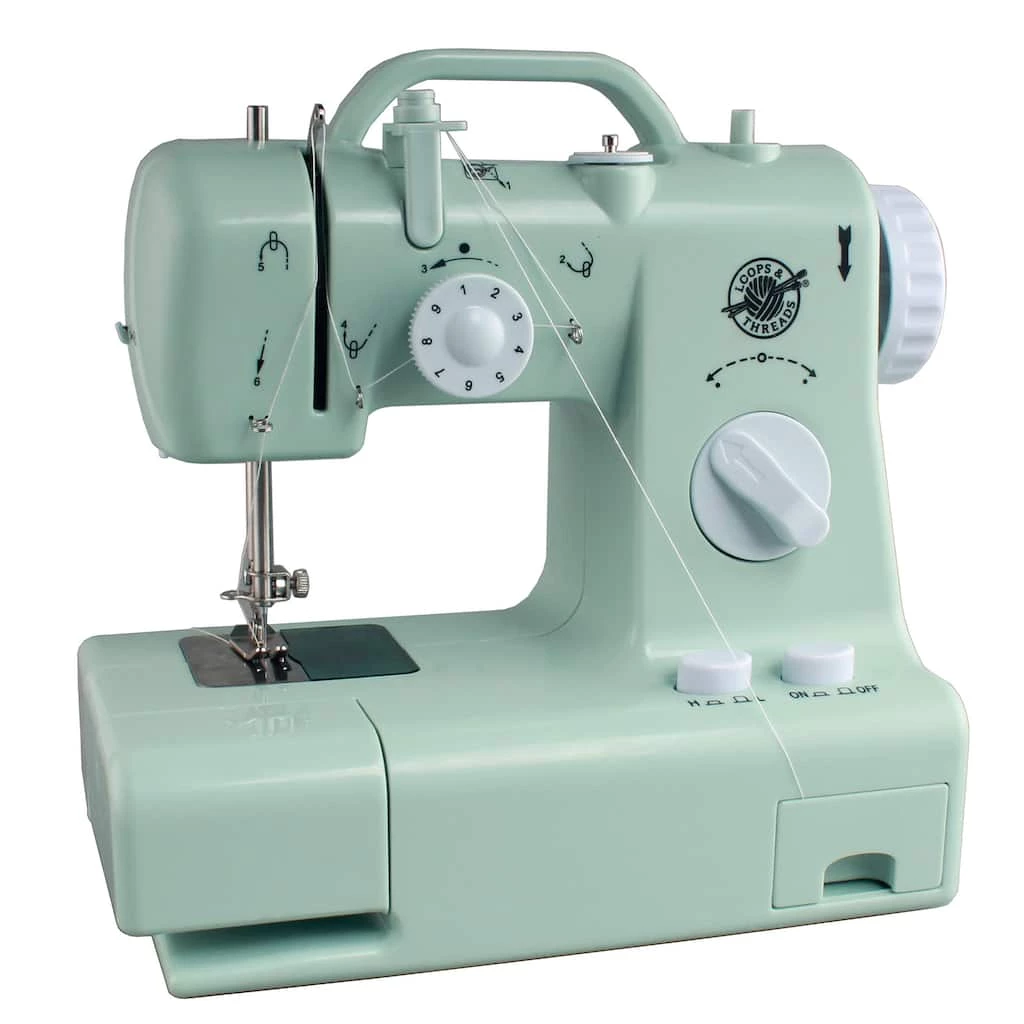 Best deal 🤩 Mint Green Desktop Sewing Machine by Loops & Threads™ 🔥 1 Best deal 🤩 Mint Green Desktop Sewing Machine by Loops & Threads™ 🔥