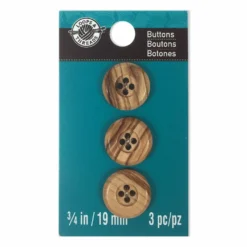 Best deal â­ Small 4-Hole Wood Buttons By Loops and Threads® by Loops & Threads ðŸ›’