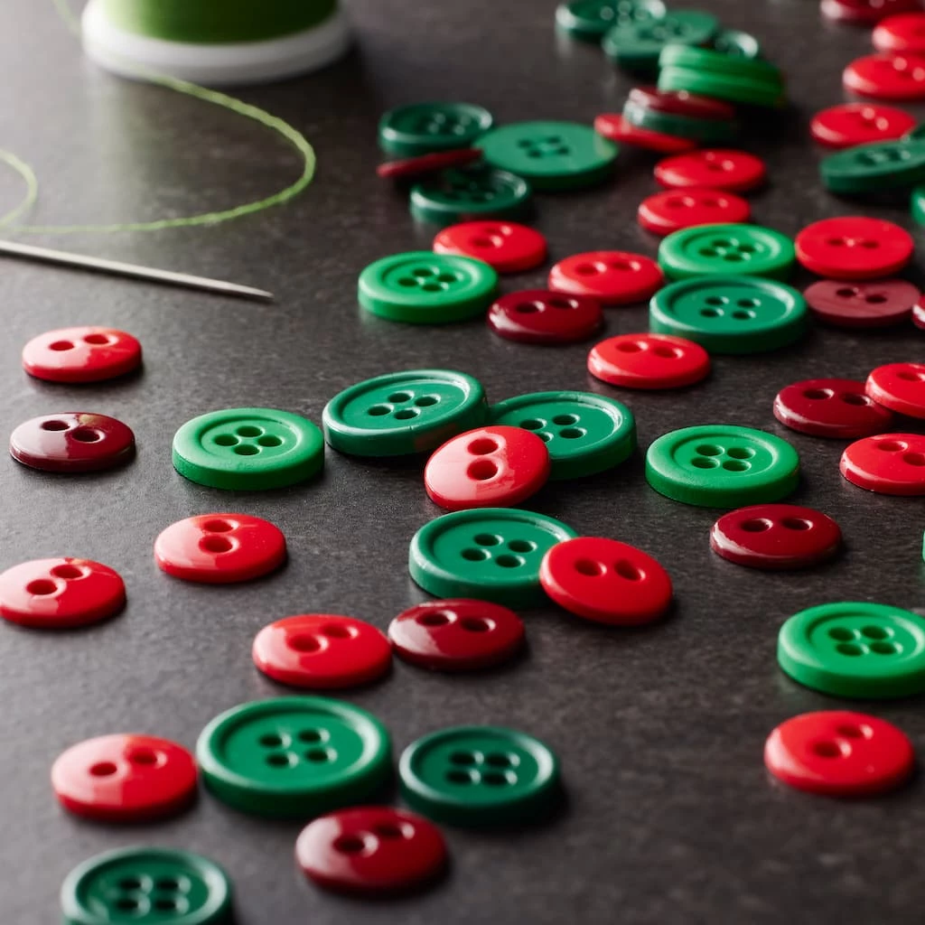 Budget 🤩 Colors We Love 🎠Christmas Buttons By Loops & Threads® ✨ 2 Budget 🤩 Colors We Love 🎠Christmas Buttons By Loops & Threads® ✨ - Image 2