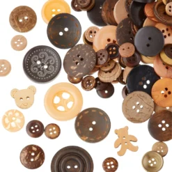 Cheap ðŸ¤© Wooden & Coconut Buttons By Loops & Threads® ðŸ‘ -Loops & Threads Store 10509317 31