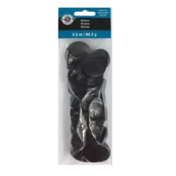 Wholesale âœ”ï¸ 12 Pack: Dark Brown Wooden Buttons Set by Loops & Threads® ðŸ””