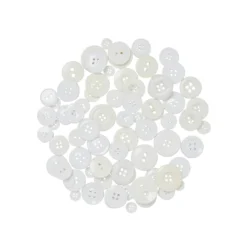 Top 10 💯 White Buttons Value Pack By Loops & Threads® 😠6 Top 10 💯 White Buttons Value Pack By Loops & Threads® 😠-Loops & Threads Store 10509321 12