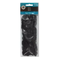 New 🛒 12 Pack: Black Buttons Value Pack by Loops & Threads® 🎉