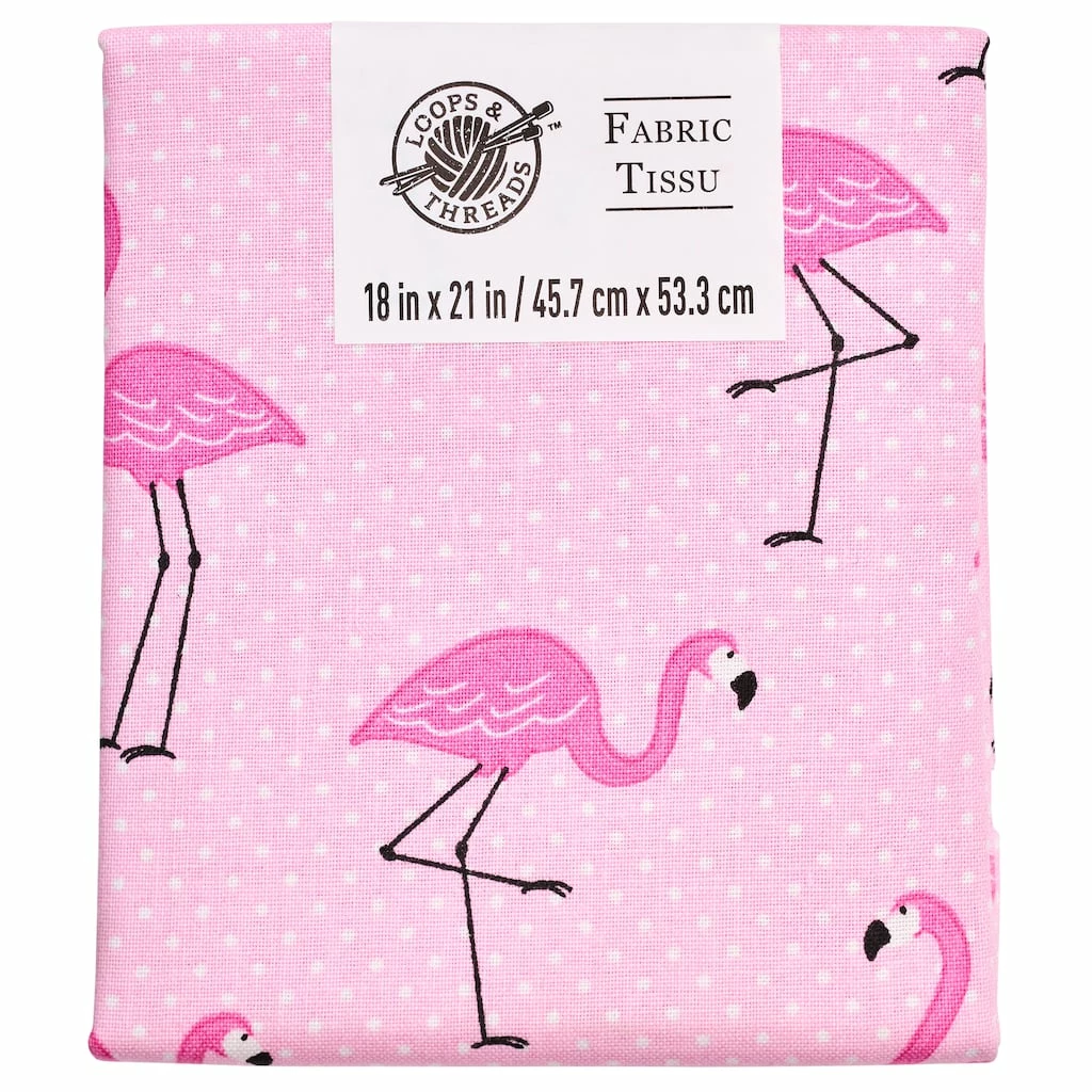 Best Sale 😀 Flamingo Fabric By Loops & Threads® 😀 1 Best Sale 😀 Flamingo Fabric By Loops & Threads® 😀