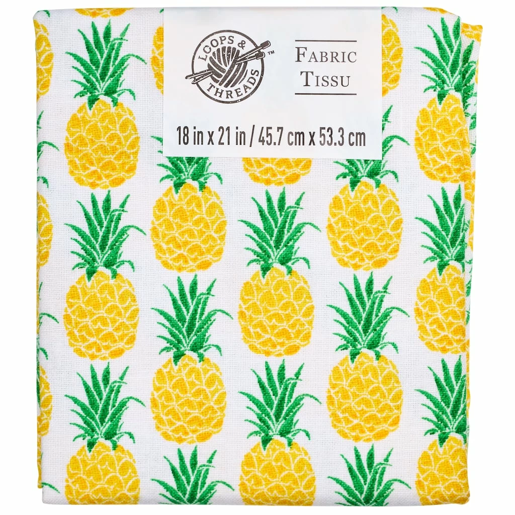 Top 10 😀 Pineapples Fabric By Loops & Threads® 😠1 Top 10 😀 Pineapples Fabric By Loops & Threads® ðŸ˜