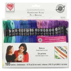 Best Sale ðŸ¥° 12 Pack: Embroidery Floss Value Pack by Loops & Threads® ðŸŽ‰