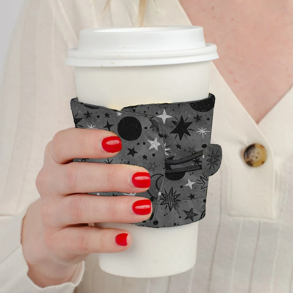 Cheapest 🧨 Gray Night Sky Cotton Fabric by Loops & Threads™ 😉 3 Cheapest 🧨 Gray Night Sky Cotton Fabric by Loops & Threads™ 😉 - Image 3