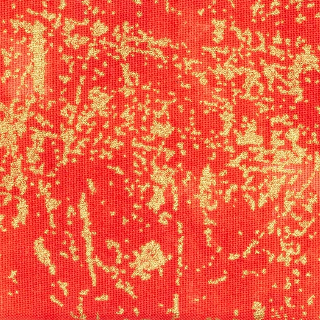 Discount â Red & Yellow Cotton Fabric by Loops & Threads™ ⌛ 2 Discount â Red & Yellow Cotton Fabric by Loops & Threads™ ⌛ - Image 2