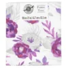 Discount â¤ï¸ Purple & Gray Floral Cotton Fabric by Loops & Threads™ ðŸ”” -Loops & Threads Store 10631296 1