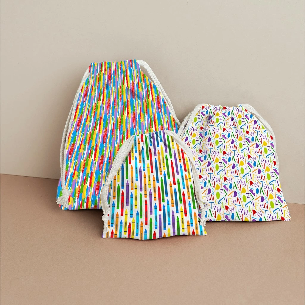 Cheap 😀 Multicolor Crayon Cotton Fabric by Loops & Threads™ 👠3 Cheap 😀 Multicolor Crayon Cotton Fabric by Loops & Threads™ 👠- Image 3