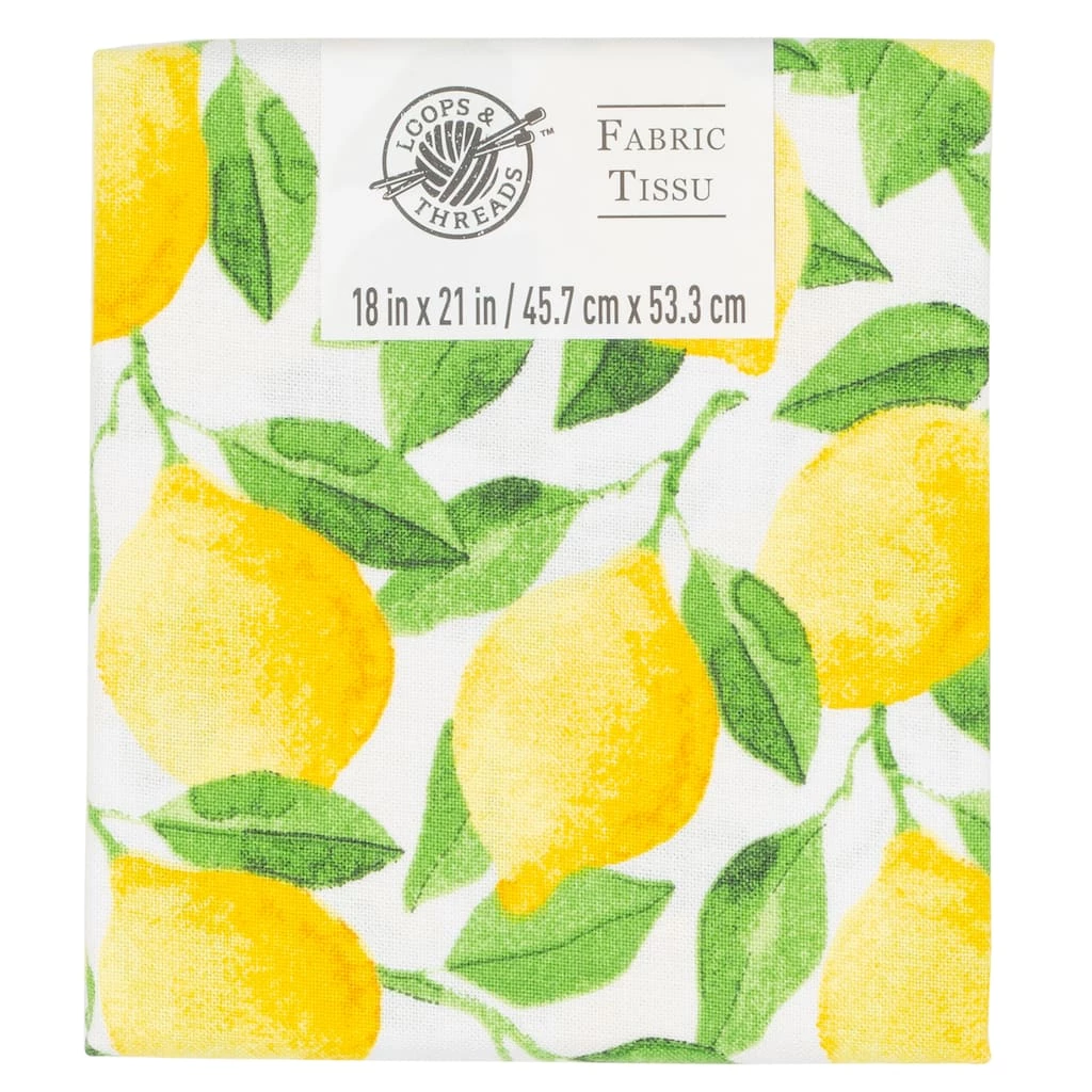 Best deal 🔔 Lemon Cotton Fabric by Loops & Threads™ 💯 1 Best deal 🔔 Lemon Cotton Fabric by Loops & Threads™ 💯