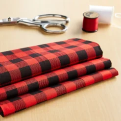 Best reviews of 🌟 Red & Black Buffalo Plaid Cotton Fabric by Loops & Threads™ 🔥 4 Best reviews of 🌟 Red & Black Buffalo Plaid Cotton Fabric by Loops & Threads™ 🔥 -Loops & Threads Store 10631315 20