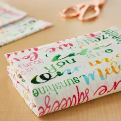 Deals 😉 Colorful Words Cotton Fabric Bundle by Loops & Threads™ 😀 5 Deals 😉 Colorful Words Cotton Fabric Bundle by Loops & Threads™ 😀 -Loops & Threads Store 10631332 20