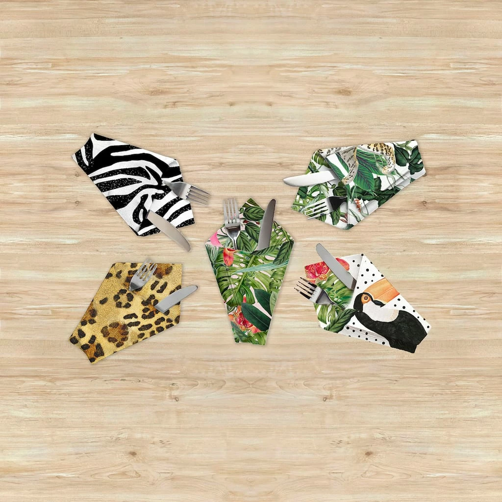 Flash Sale 👠Jungle Cotton Fabric Bundle by Loops & Threads™ â¤ï¸ 3 Flash Sale 👠Jungle Cotton Fabric Bundle by Loops & Threads™ â¤ï¸ - Image 3