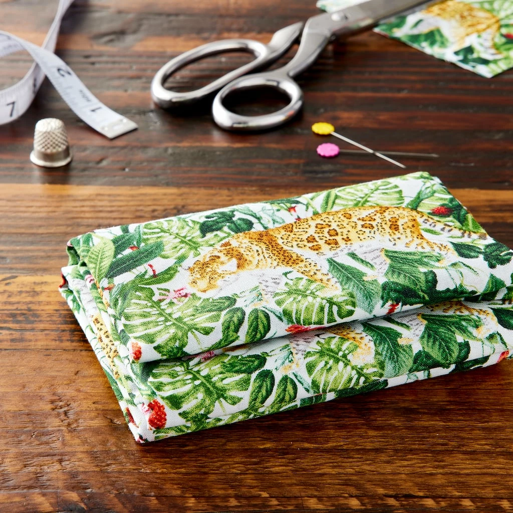 Flash Sale 👠Jungle Cotton Fabric Bundle by Loops & Threads™ â¤ï¸ 2 Flash Sale 👠Jungle Cotton Fabric Bundle by Loops & Threads™ â¤ï¸ - Image 2