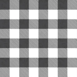 Best Sale 🔥 Black & White Buffalo Check Cotton Fabric by Loops & Threads™ â 5 Best Sale 🔥 Black & White Buffalo Check Cotton Fabric by Loops & Threads™ â -Loops & Threads Store 10631342 3