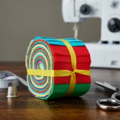 Hot Sale âœ¨ Bright Solid Cotton Fabric Strips by Loops & Threads™ ðŸ”¥ -Loops & Threads Store 10631346 20