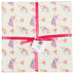 New ðŸŽ Unicorn Cotton Fabric Squares by Loops & Threads™ ðŸ§¨