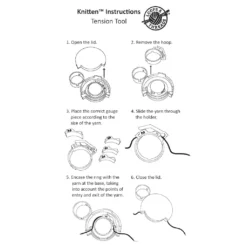 Hot Sale ðŸ˜‰ Knitten™ Knit Tension Tool by Loops & Threads® â­ -Loops & Threads Store 10632866 5