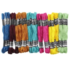 Buy ðŸ”” Uptown Brights Embroidery Floss by Loops & Threads®, 36ct. âŒ›