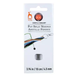 Best reviews of ðŸ˜ 12 Pack: Pony® Ply Split Needle by Loops & Threads®, 4.5mm x 10cm ðŸ˜ -Loops & Threads Store 10638763 1 1