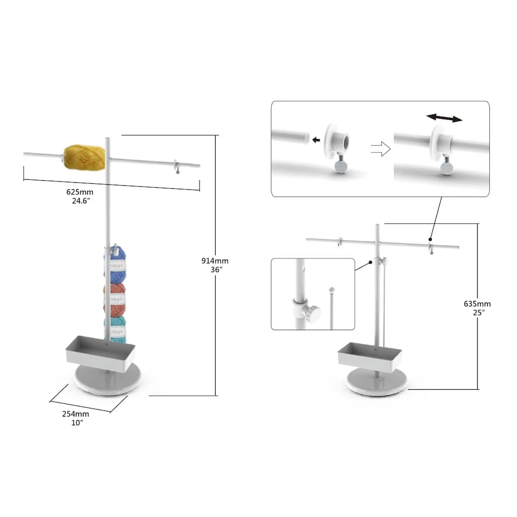 Promo âœ”ï¸ Standing Yarn Roller by Loops & Threads® 🌟 3 Promo âœ”ï¸ Standing Yarn Roller by Loops & Threads® 🌟 - Image 3
