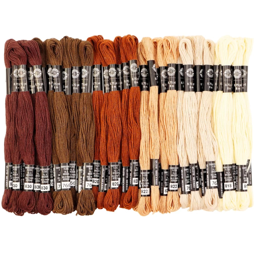 Deals 🥰 12 Packs: 36 ct. (432 total) Shades of Us Embroidery Floss by Loops & Threads® 😀 2 Deals 🥰 12 Packs: 36 ct. (432 total) Shades of Us Embroidery Floss by Loops & Threads® 😀 - Image 2