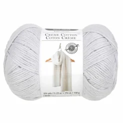New ⌛ 15 Pack: Crème Cotton™ Yarn by Loops & Threads® 👠18 New ⌛ 15 Pack: Crème Cotton™ Yarn by Loops & Threads® 👠-Loops & Threads Store 10663315 1 1