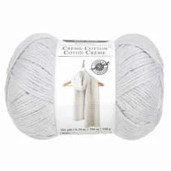 Promo ðŸŒŸ Crème Cotton™ Yarn by Loops & Threads™ ðŸŽ