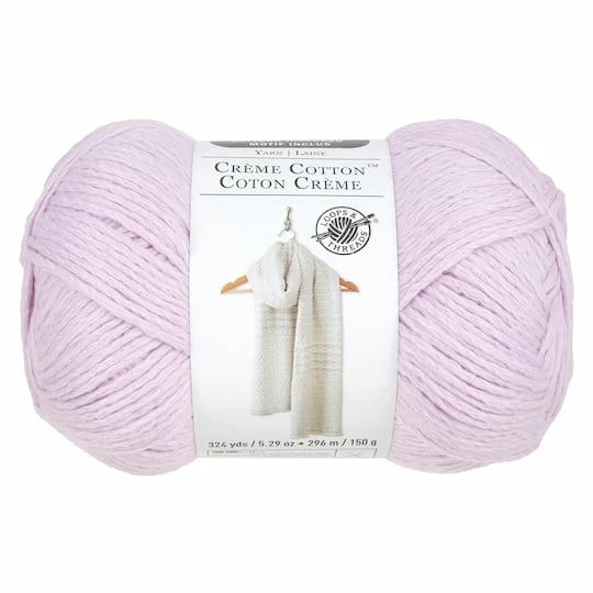 New ⌛ 15 Pack: Crème Cotton™ Yarn by Loops & Threads® 👠10 New ⌛ 15 Pack: Crème Cotton™ Yarn by Loops & Threads® 👠- Image 10