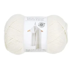 New ⌛ 15 Pack: Crème Cotton™ Yarn by Loops & Threads® 👠26 New ⌛ 15 Pack: Crème Cotton™ Yarn by Loops & Threads® 👠-Loops & Threads Store 10663326 1