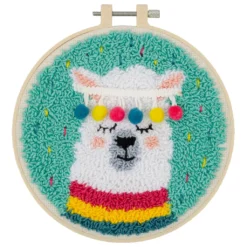Deals ðŸ¥° Llama Punch Needle Kit by Loops & Threads® ðŸ¥°